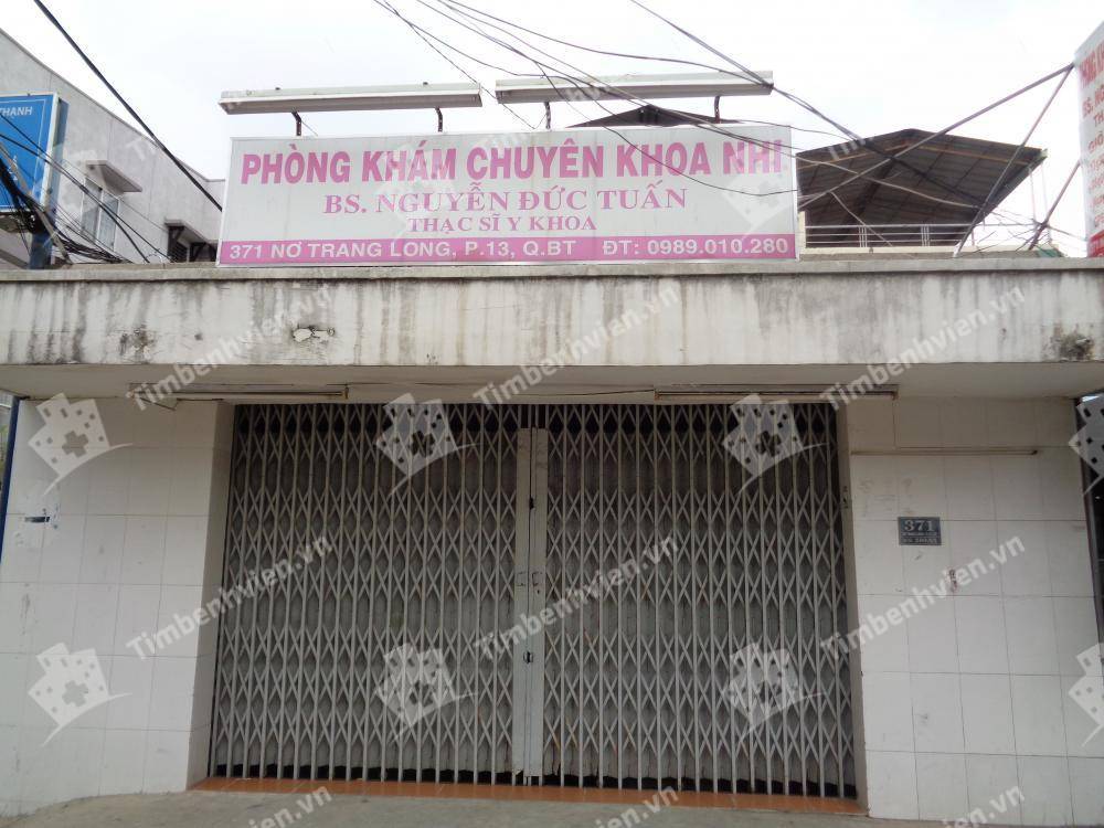 Phòng Khám Chuyên Khoa Nhi - BS. Nguyễn Đức Tuấn - Cổng chính