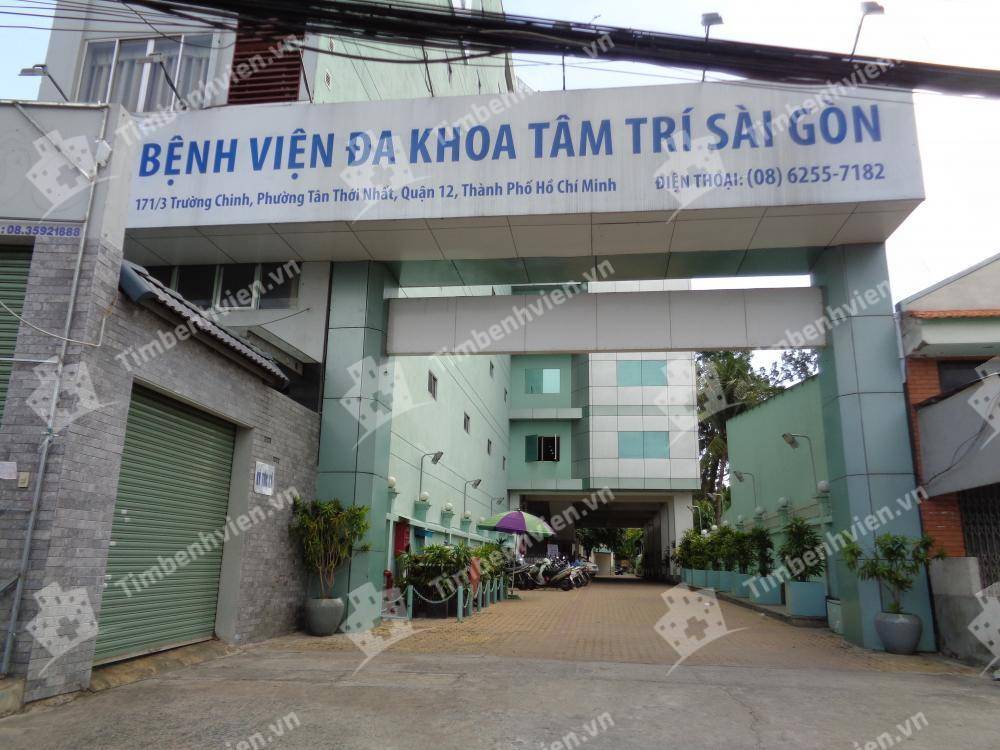 Bệnh viện đa khoa Tâm Trí Sài Gòn - Cổng chính