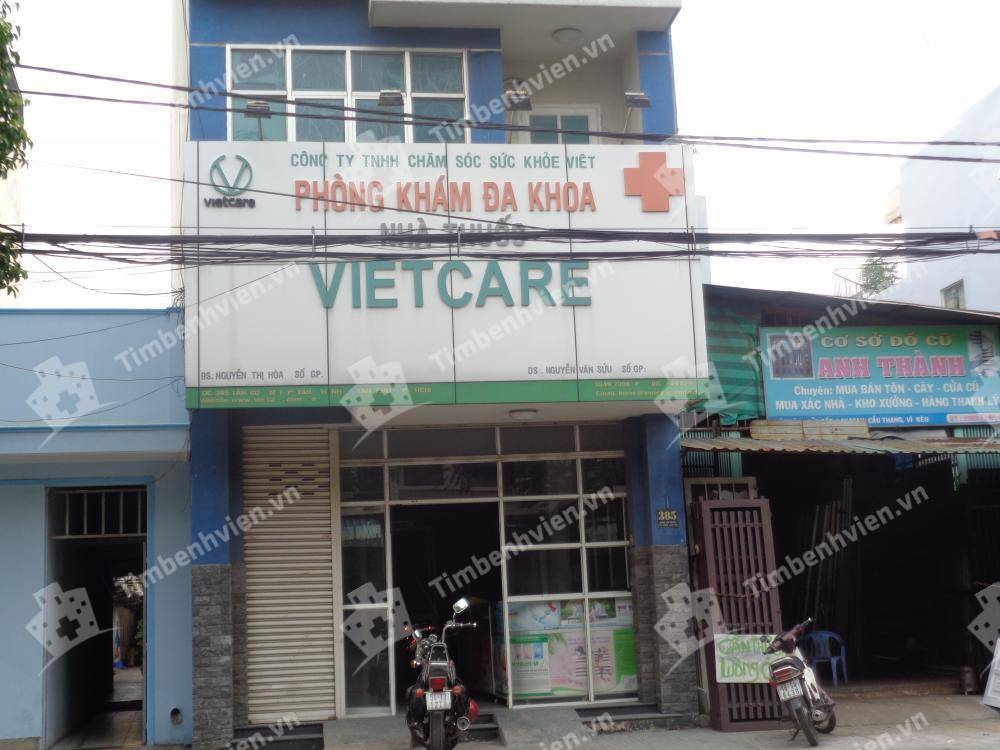 Phòng Khám Đa Khoa Việt Care - Cổng chính