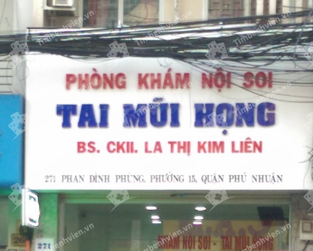 Phòng khám Nội Soi Tai Mũi Họng - BS La Thị Kim Liên - Cổng chính