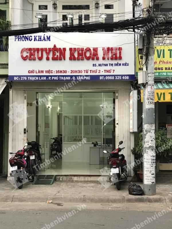 Phòng khám Nhi - BS Huỳnh Thị Diễm Kiều - Cổng chính