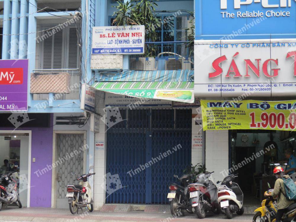 Phòng Khám Lao & Bệnh Phổi - BS Lê Văn Nhi - Cổng chính