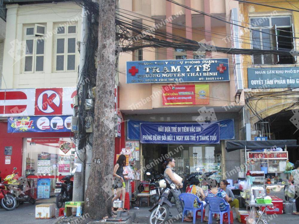 Trạm Y Tế Phường Nguyễn Thái Bình Quận 1 - Cổng chính
