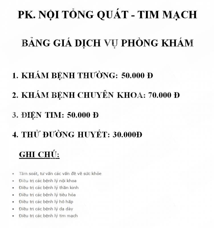 phong kham noi tong quat tim mach