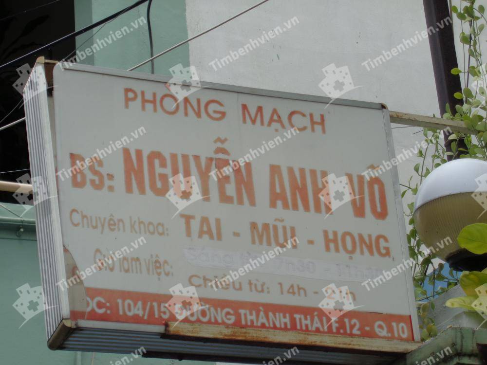 Bác Sĩ Nguyễn Anh Võ - Khoa Tai Mũi Họng