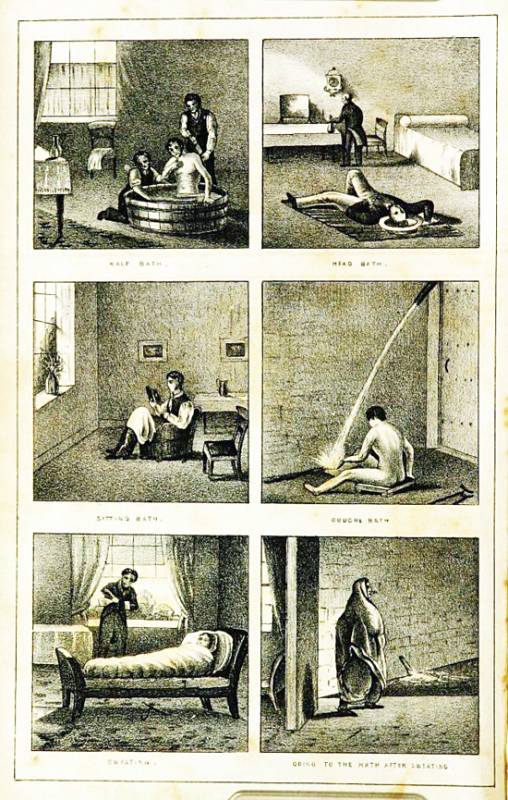 Phương pháp dùng nước chữa bệnh tâm thần của bác sĩ thế kỷ 19